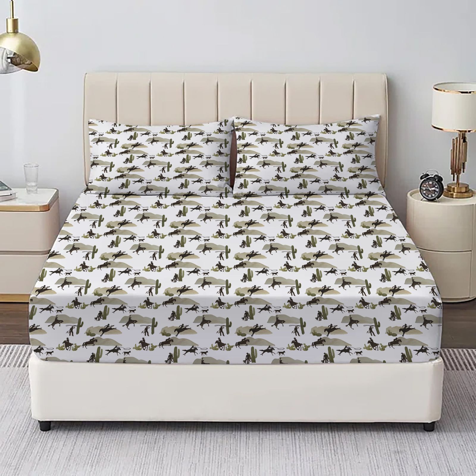 Printed Bed Sheet Printed Bed Sheet camouflage print