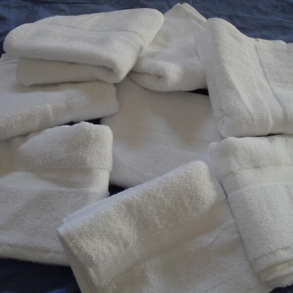 White Color Towels White Color Towels