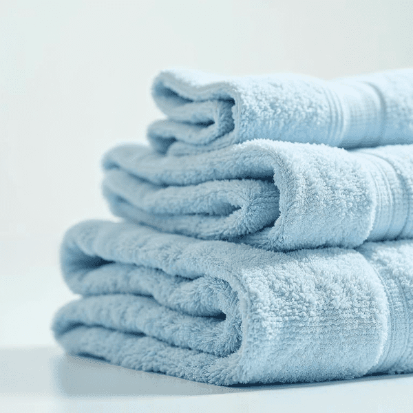 Blue Color Economy bath towels Blue Color Economy bath towels
